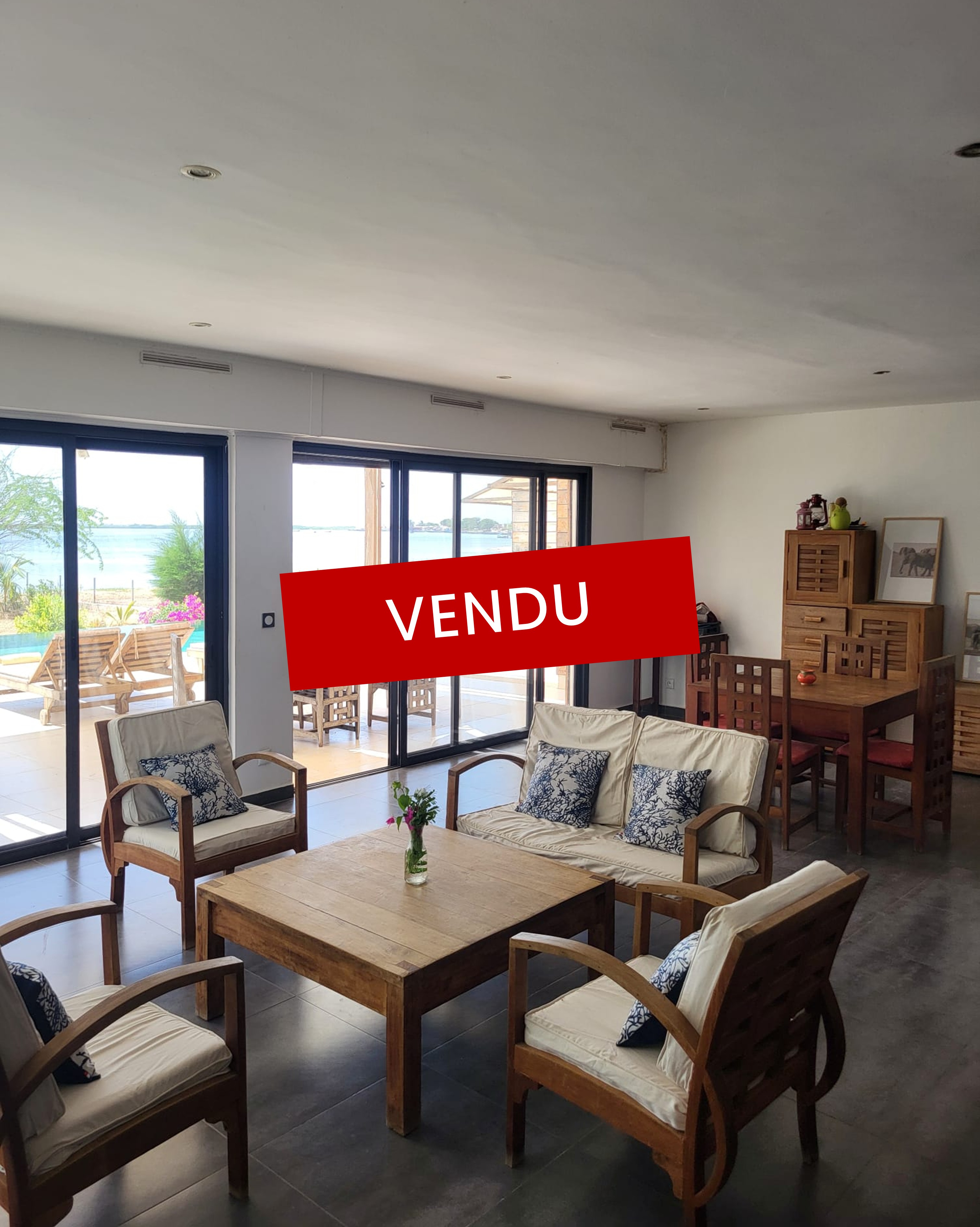 Villa pieds dans l’eau à vendre – Ndangane, Sine Saloum (Ref_144)