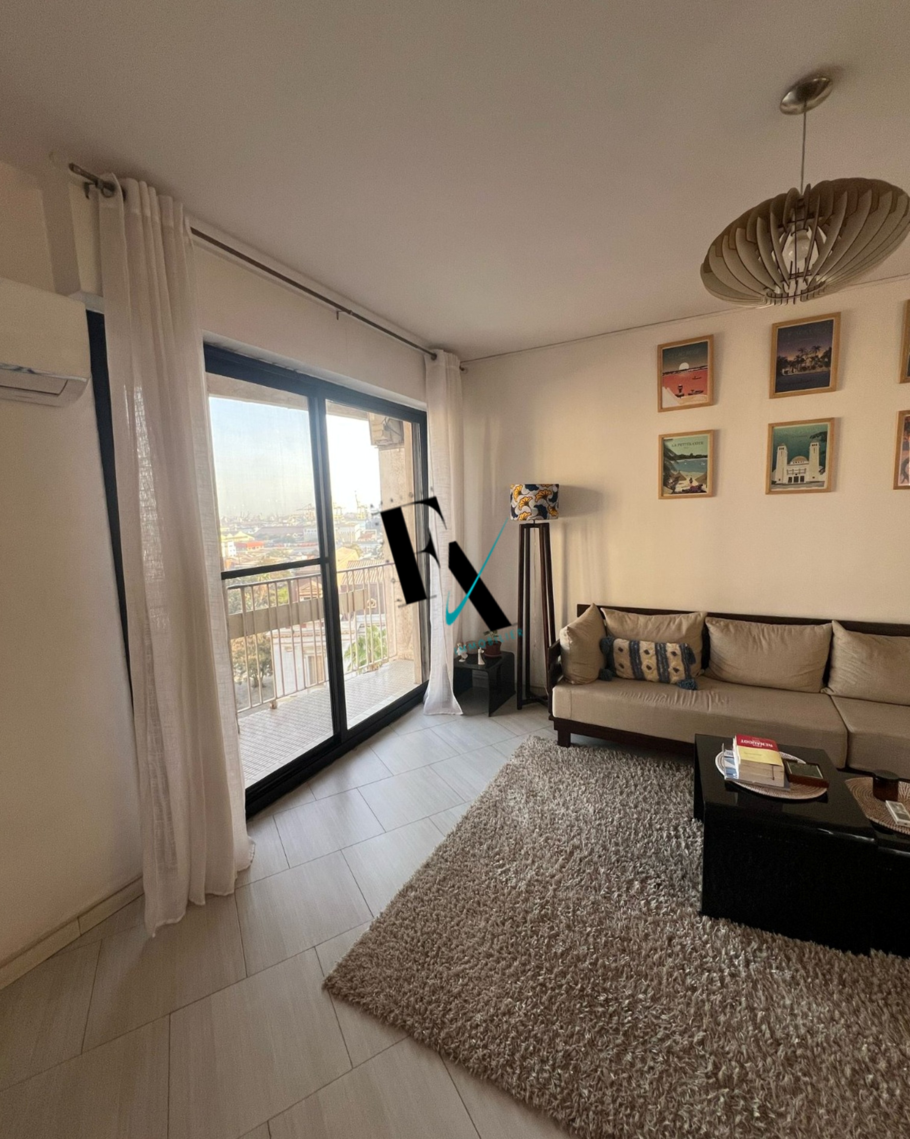 Appartement 2 Chambres – Salon à louer en plein centre-ville