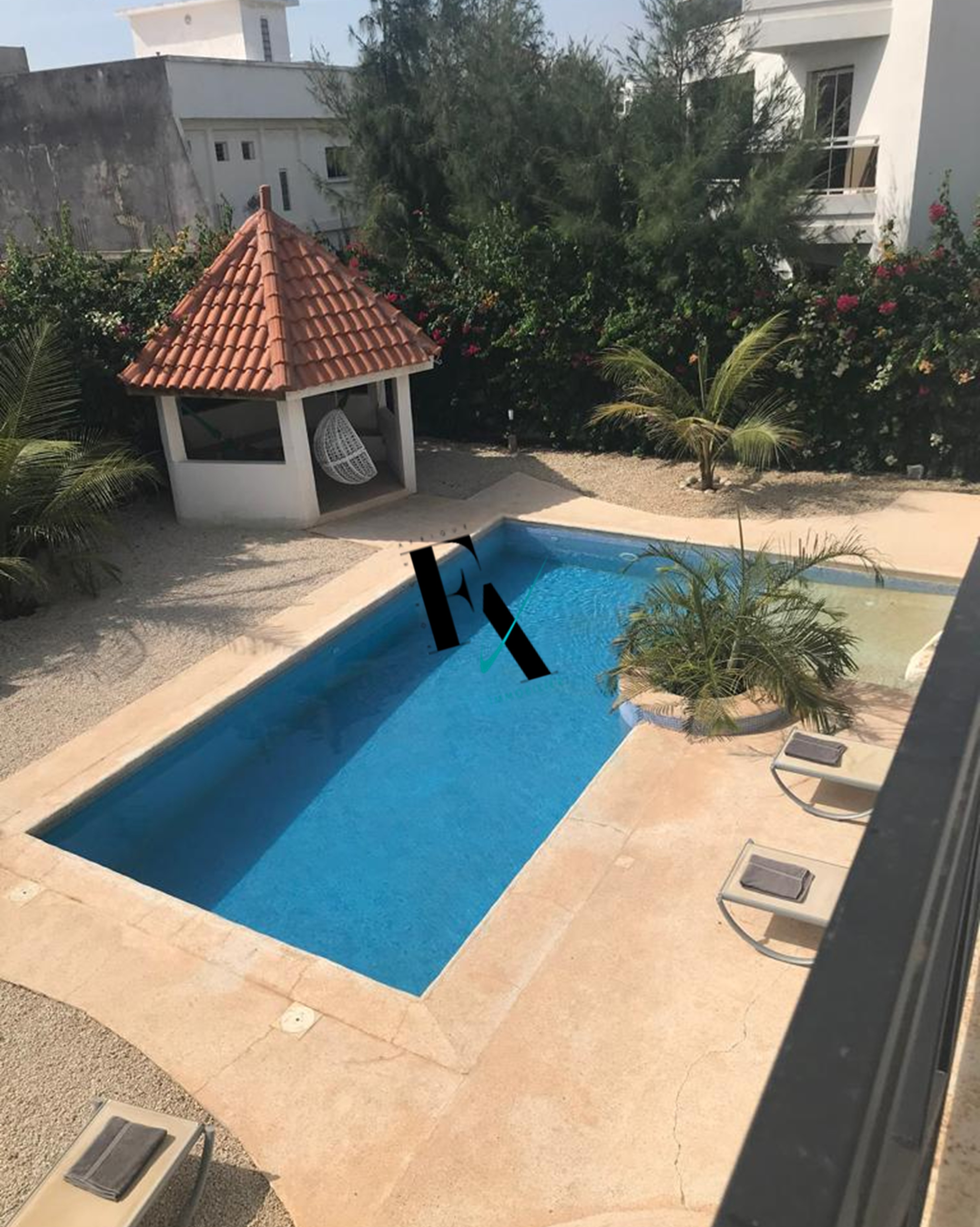 Villa avec Piscine – 3 Chambres à Toubab Dialaw (Ref_176)